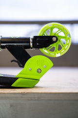 CORE Kids Foldy Scooter Green with LED Wheels