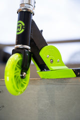 CORE Kids Foldy Scooter Green with LED Wheels