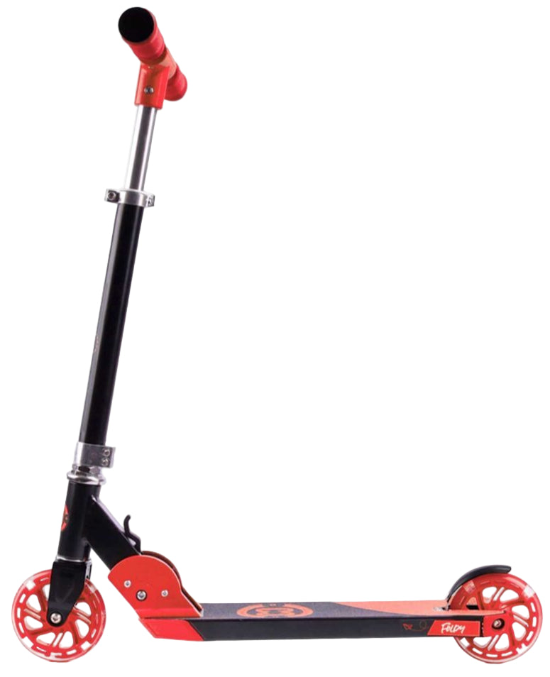 CORE Kids Foldy Scooter Red LED Wheels