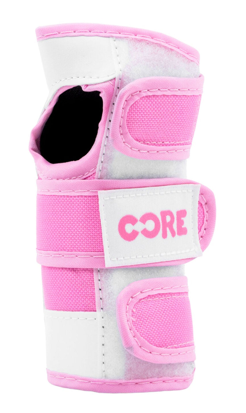Core Protection Junior Triple Pad Set Knee/Elbow/Wrist Pink