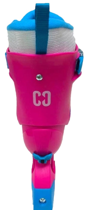 Core Kids Retro Adjustable Inline Skates - Pink/Blue