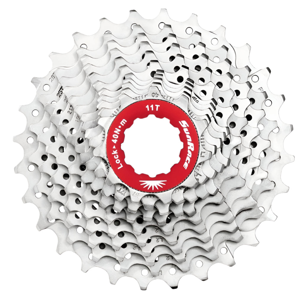 Sunrace Cassette - 11 Speed Csrx1 Silver-Black