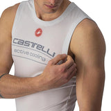 Castelli Active Cooling Sleeveless Base Layer Silver Grey