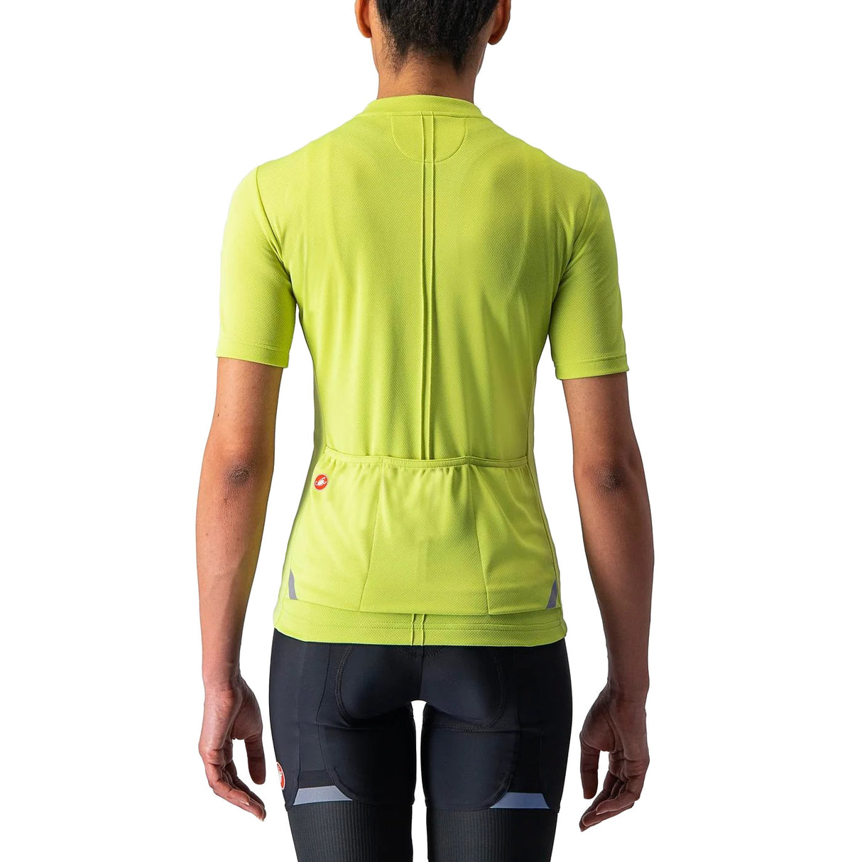 Castelli Anima 4 Womens Jersey Bright Lime