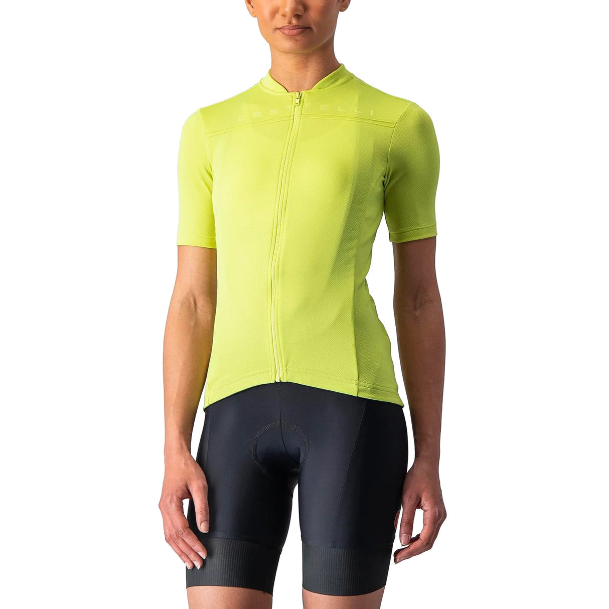 Castelli Anima 4 Womens Jersey Bright Lime
