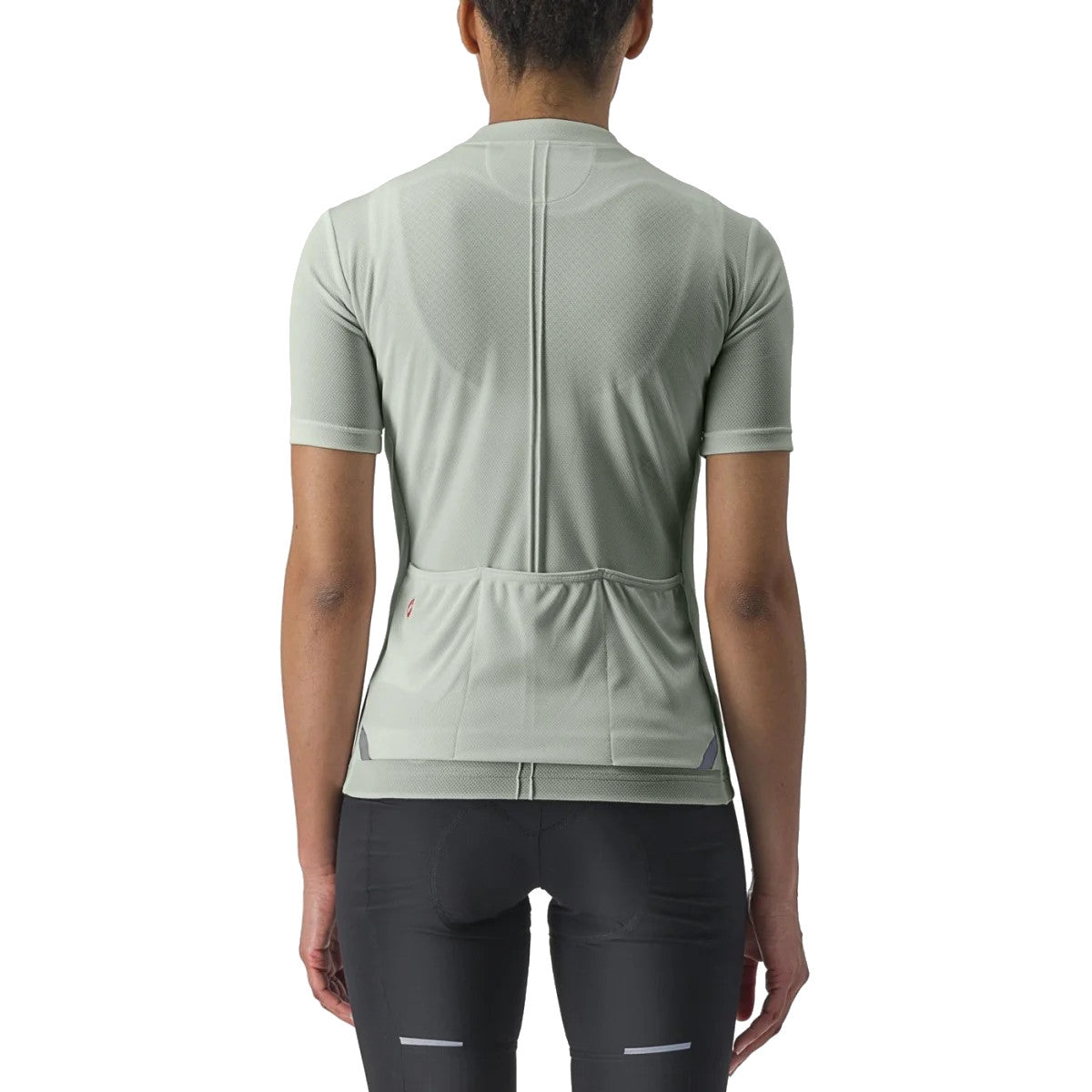 Castelli Anima 4 Womens Jersey Defender Green