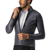 Castelli Aria Shell Windproof Jacket Dark Grey