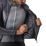 Castelli Aria Shell Windproof Jacket Dark Grey