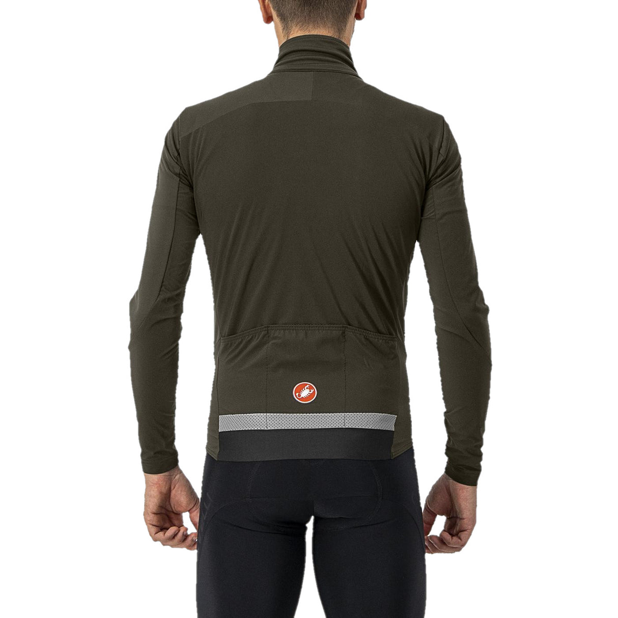 Castelli Beta Ros Jacket Military Green-Green Tea