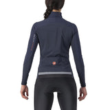Castelli Beta Ros Womens Jacket Savile Blue