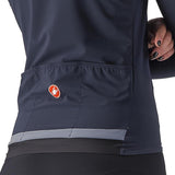 Castelli Beta Ros Womens Jacket Savile Blue