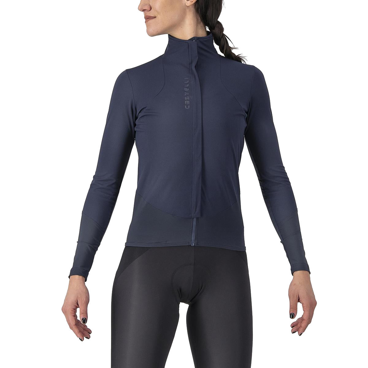Castelli Beta Ros Womens Jacket Savile Blue