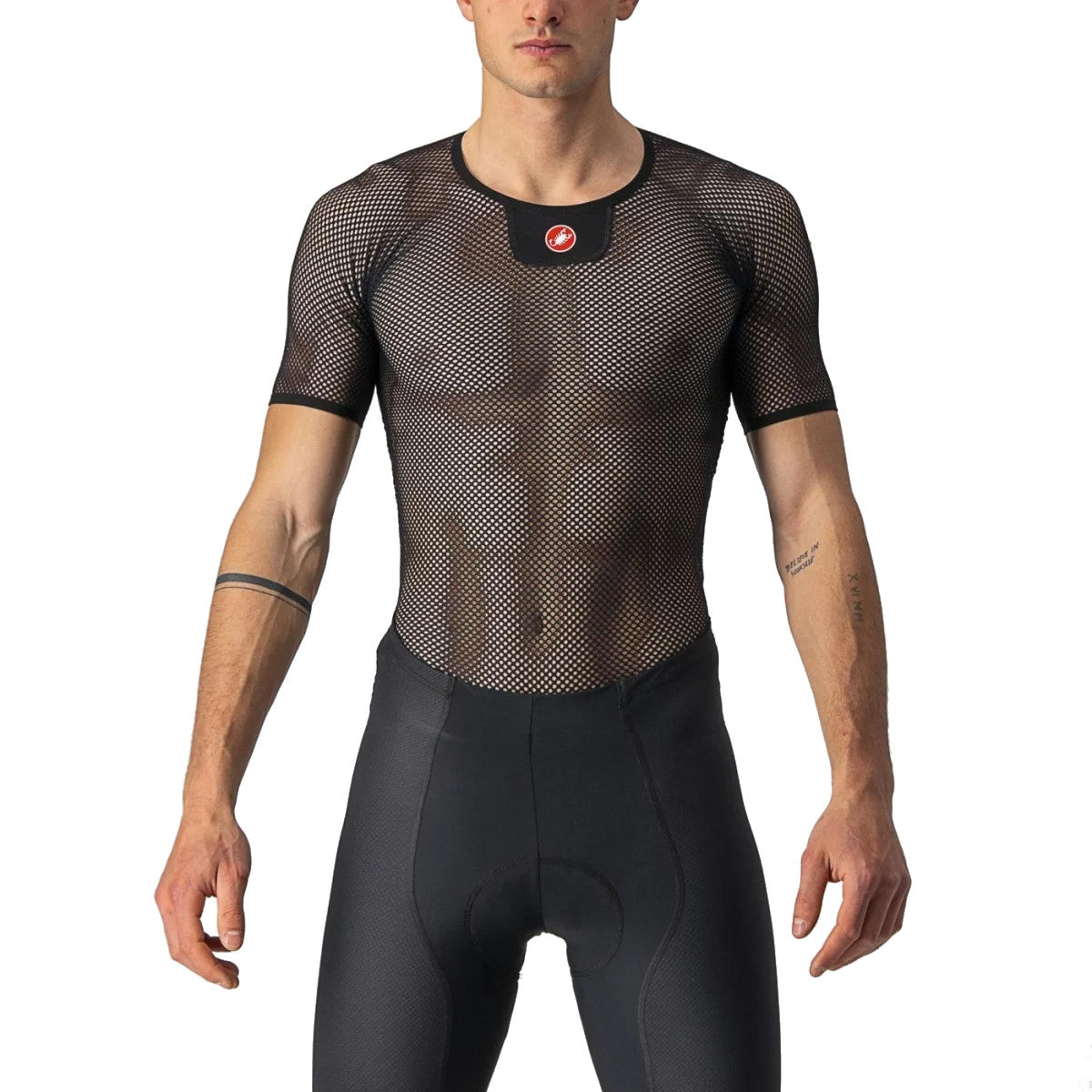 Castelli Core Mesh 3 Short Sleeve Base Layer Black