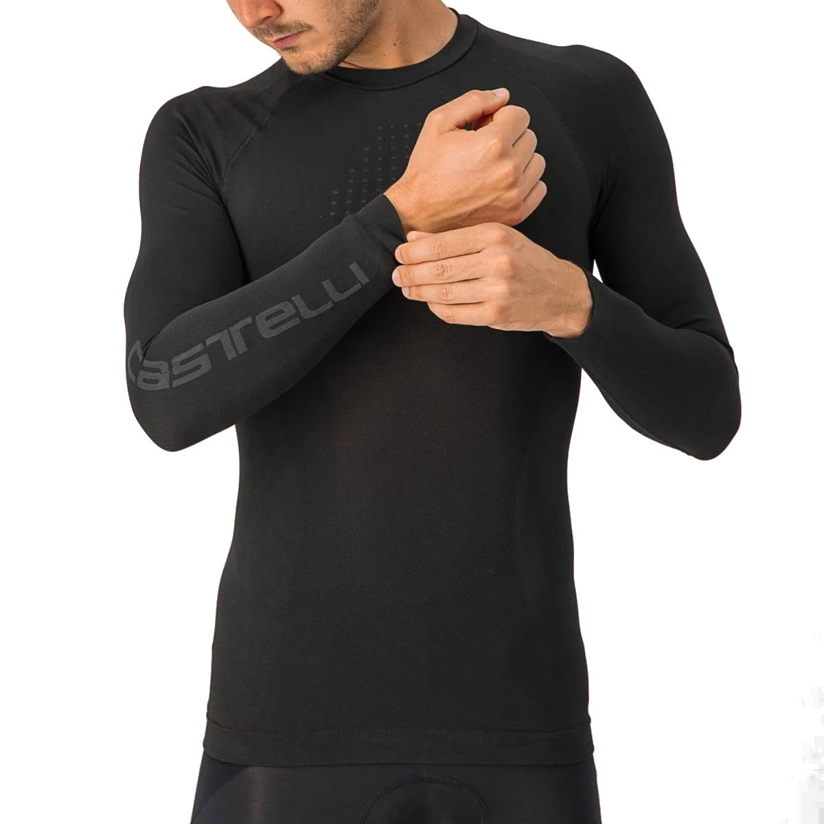 Castelli Core Seamless Long Sleeve Base Layer Black