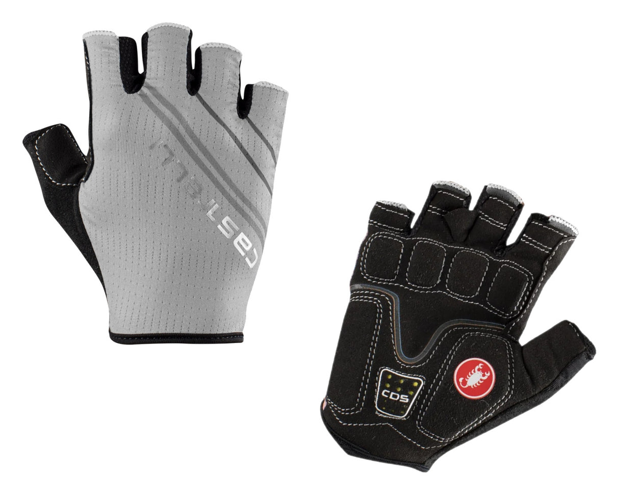 Castelli Dolcissima 2 Womens Glove Ivory-Dark Grey-Silver