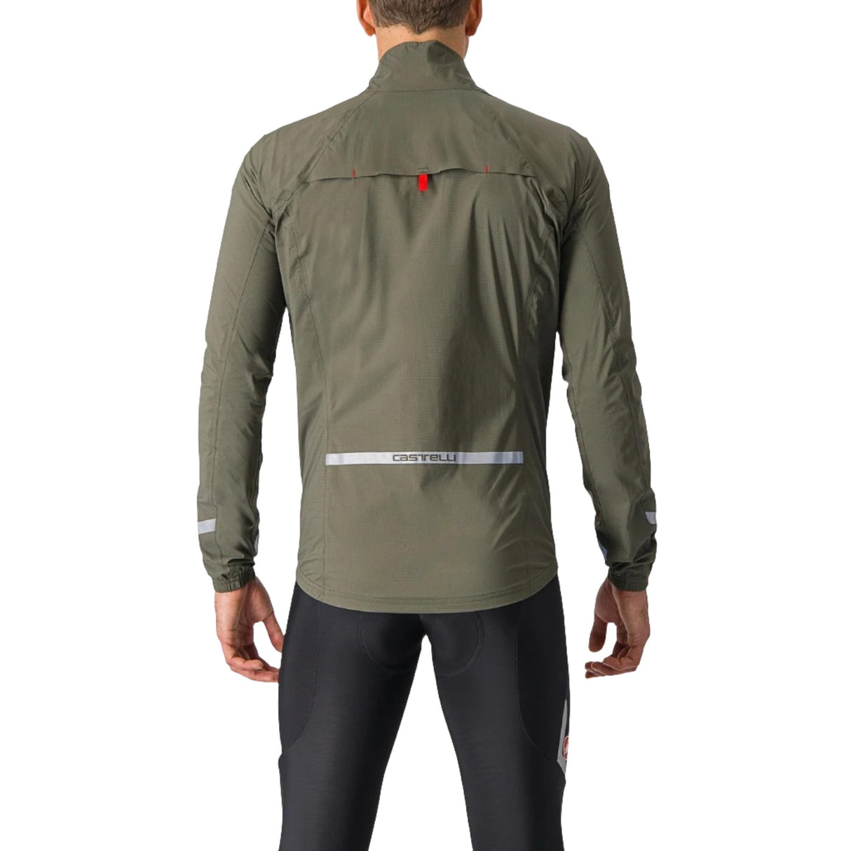 Castelli Emergency 2 Rain Jacket Military Green