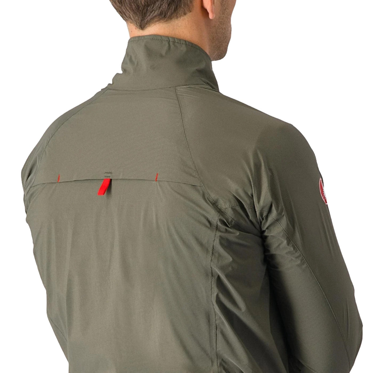 Castelli Emergency 2 Rain Jacket Military Green