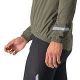 Castelli Emergency 2 Rain Jacket Military Green