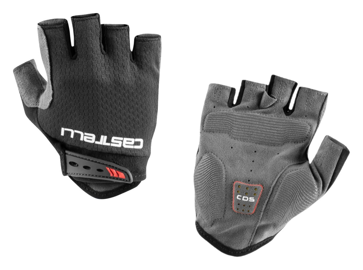 Castelli Entrata V Kids Glove Light Black (Size 8A)