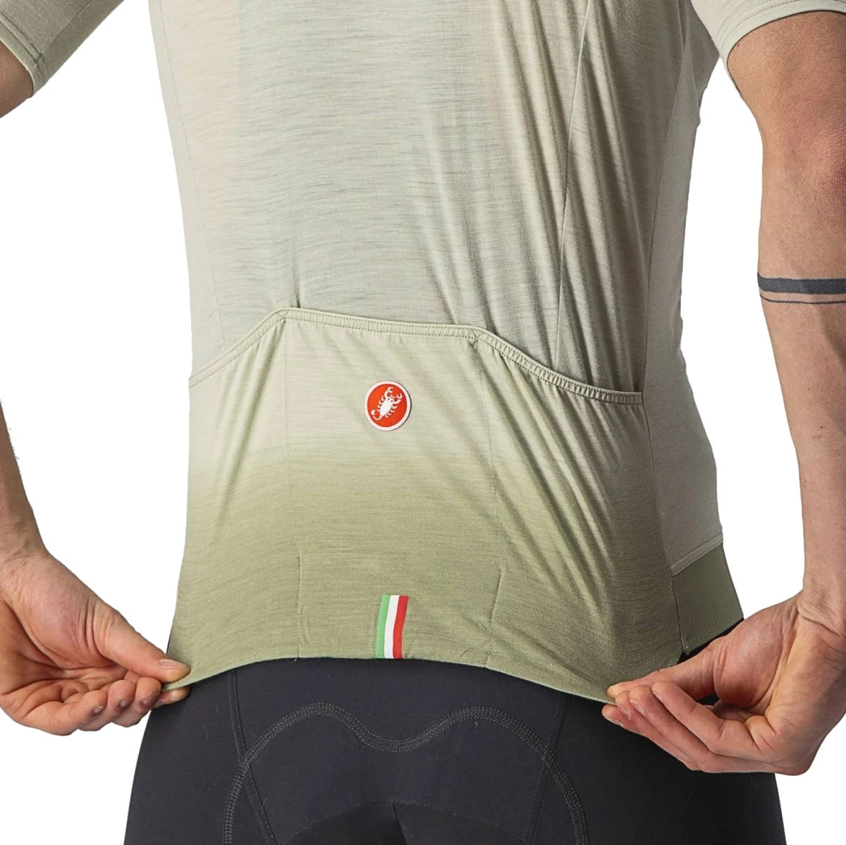 Castelli Essenza Jersey Desert Green