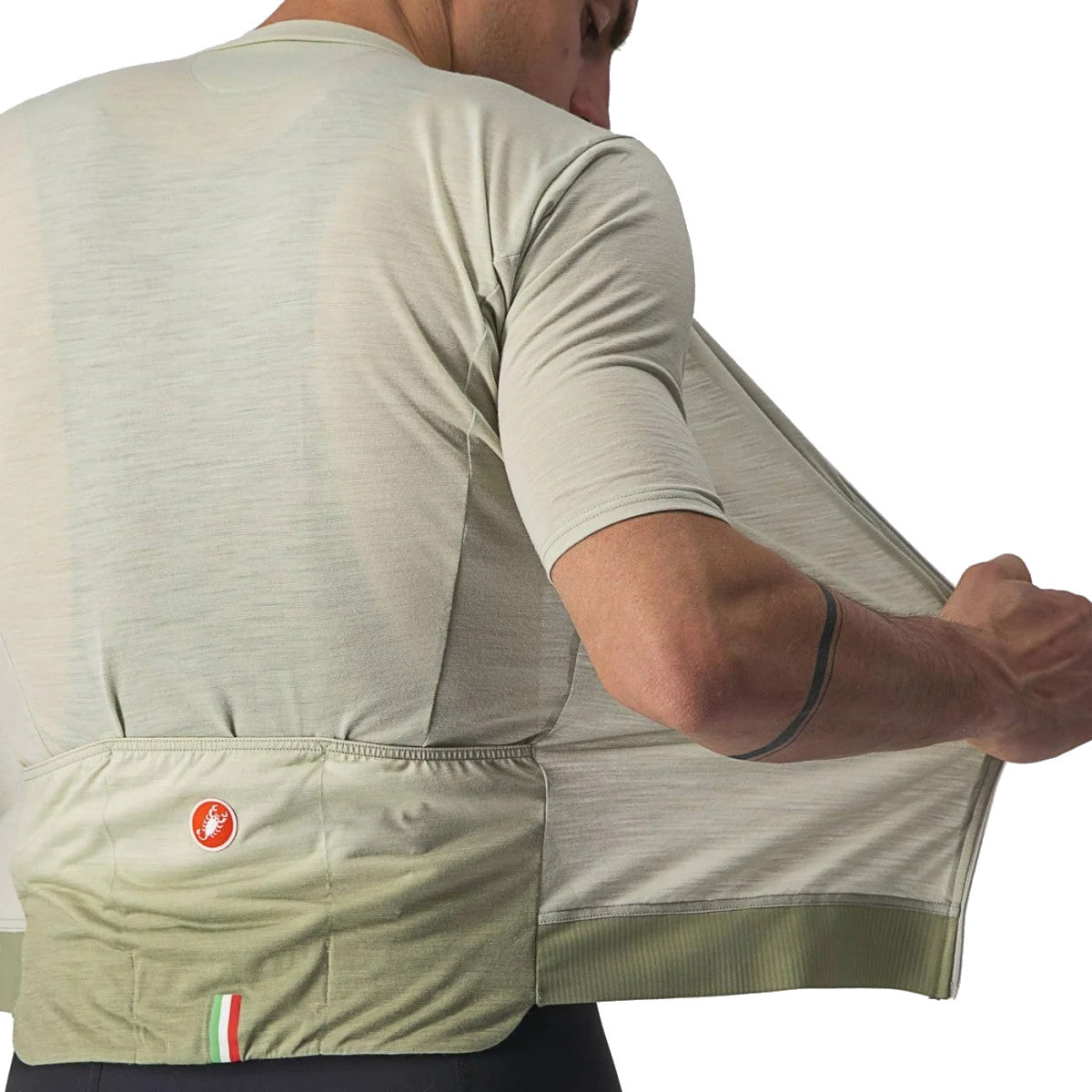 Castelli Essenza Jersey Desert Green