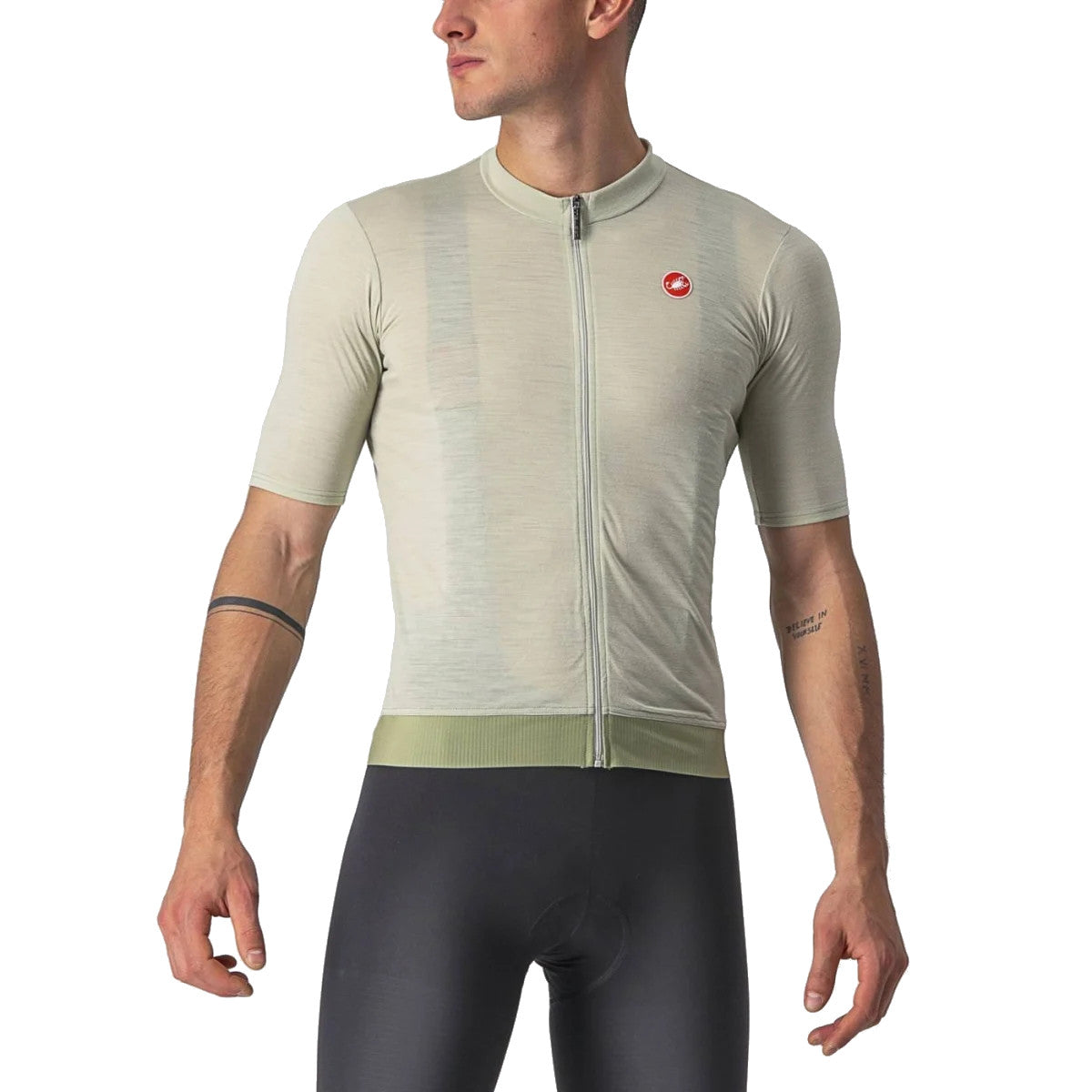 Castelli Essenza Jersey Desert Green
