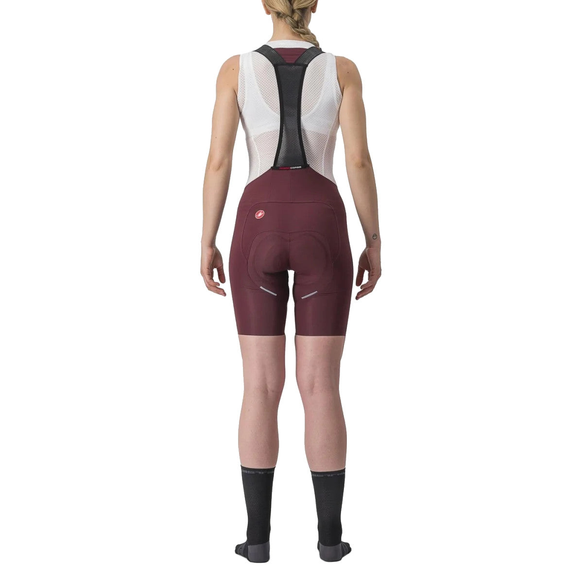Castelli Free Aero RC Womens Bibshort Deep Bordeaux