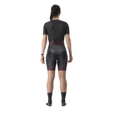 Castelli Free Sanremo 2 Womens Triathlon Suit Black-Hibiscus