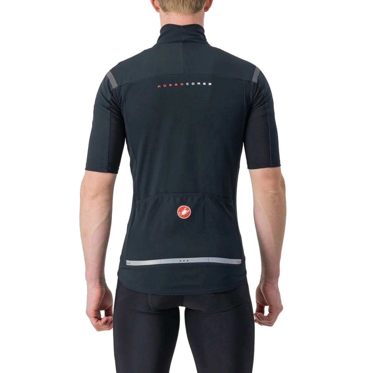 Castelli Gabba Ros 2 Jacket-Jersey Black-Black Reflex