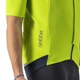 Castelli Gabba Ros 2 Jacket-Jersey Electric Lime-Dark Grey