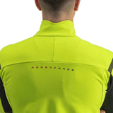 Castelli Gabba Ros 2 Jacket-Jersey Electric Lime-Dark Grey