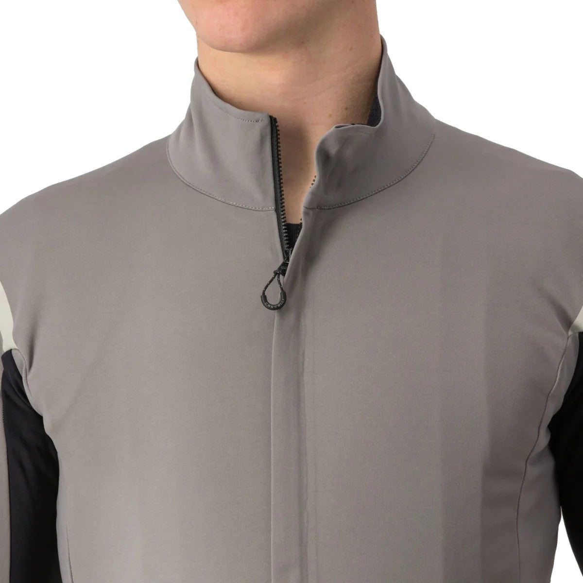 Castelli Gabba Ros 2 Jacket-Jersey Nickel-Travertine Grey