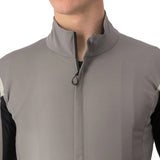 Castelli Gabba Ros 2 Jacket-Jersey Nickel-Travertine Grey