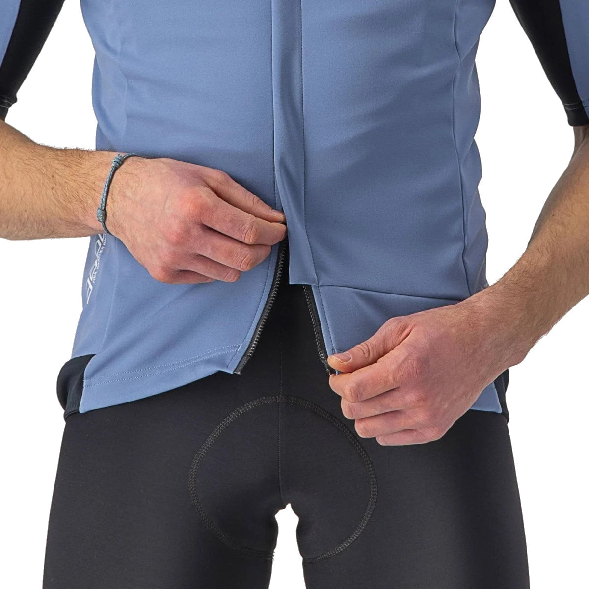 Castelli Gabba Ros 2 Jacket-Jersey Steel-Savile Blue