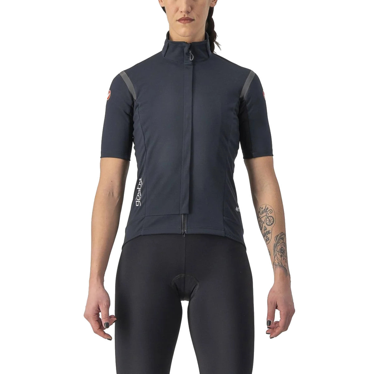 Castelli Gabba Ros 2 Womens Jacket-Jersey Light Black-Black