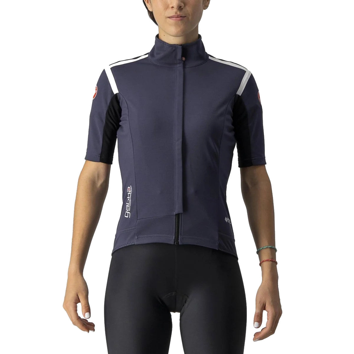 Castelli Gabba Ros Womens Jacket-Jersey Dark Steel Blue