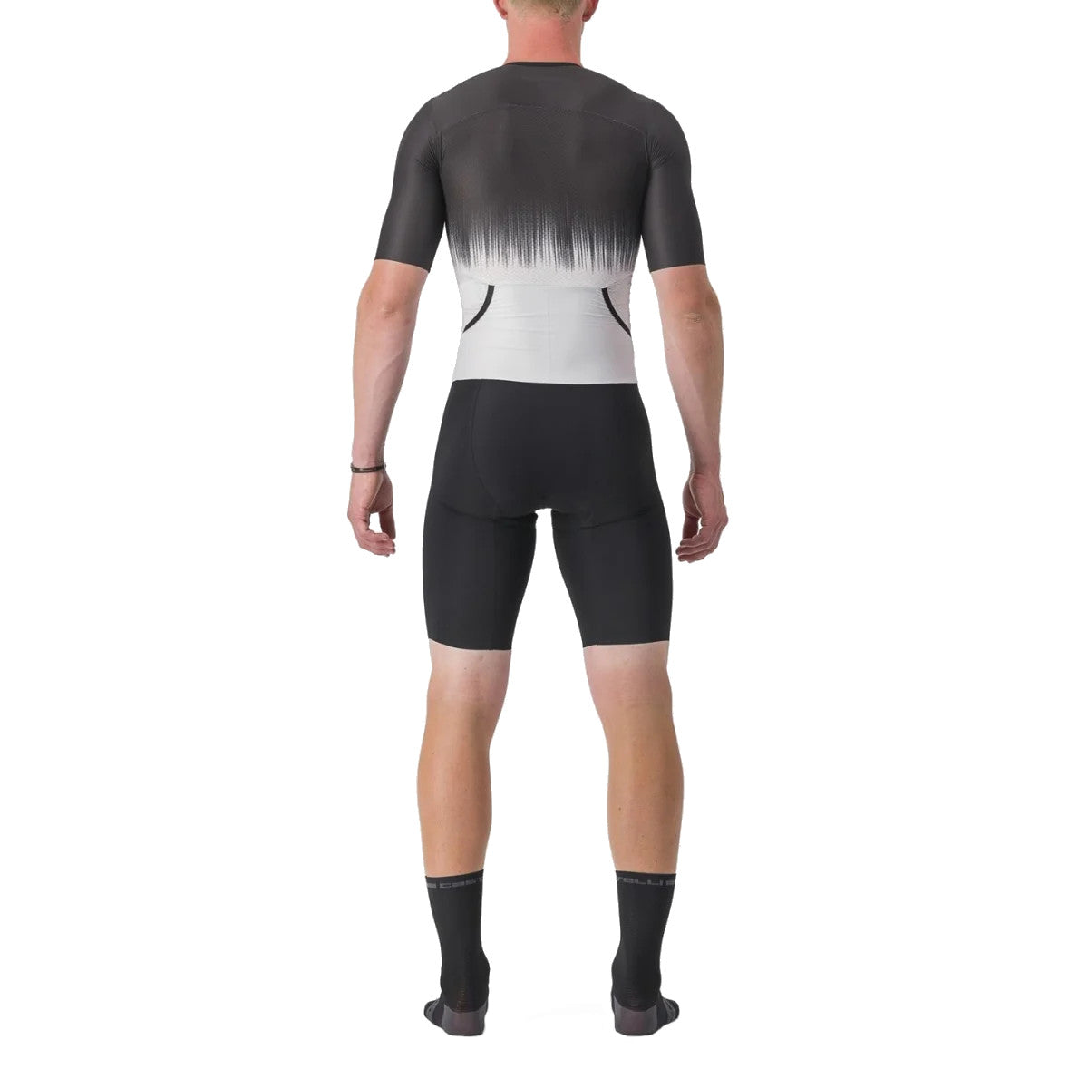 Castelli Sanremo Ultra Speed Suit Black-Silver Grey