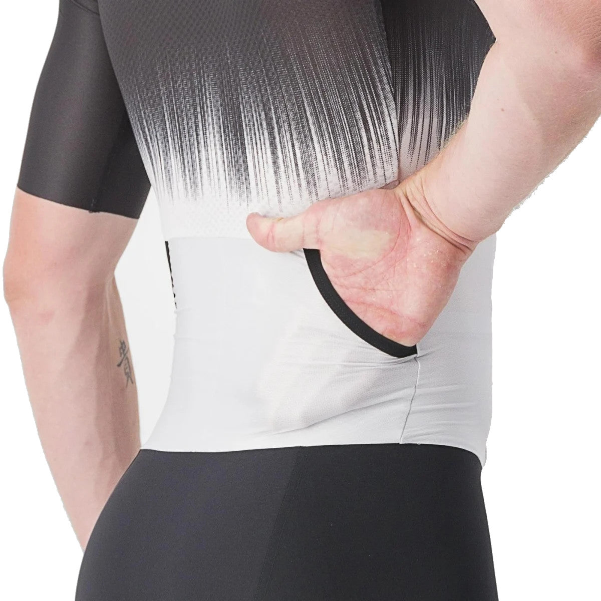 Castelli Sanremo Ultra Speed Suit Black-Silver Grey