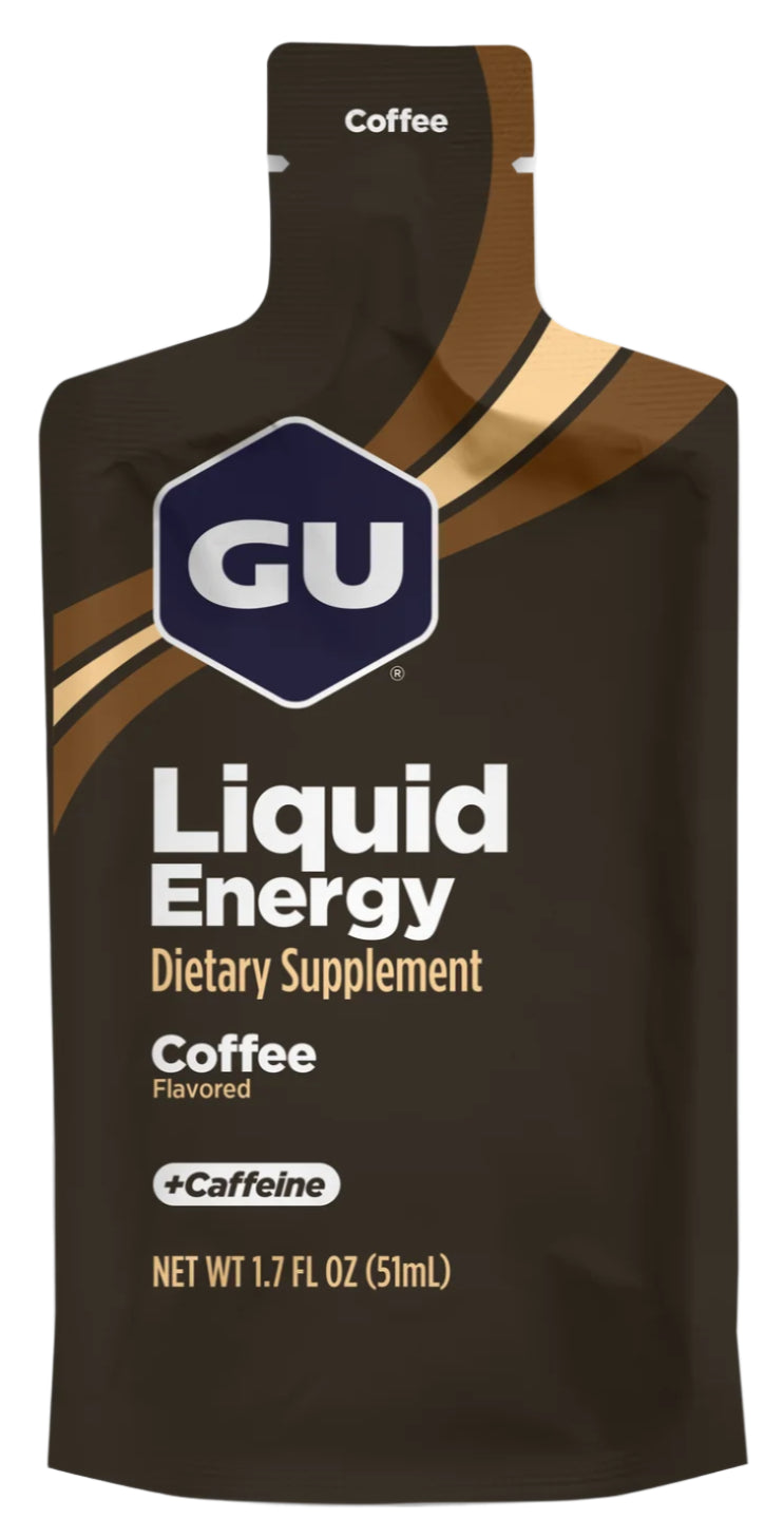 GU Liquid Energy Gel Coffee Flavor (Box of 12)