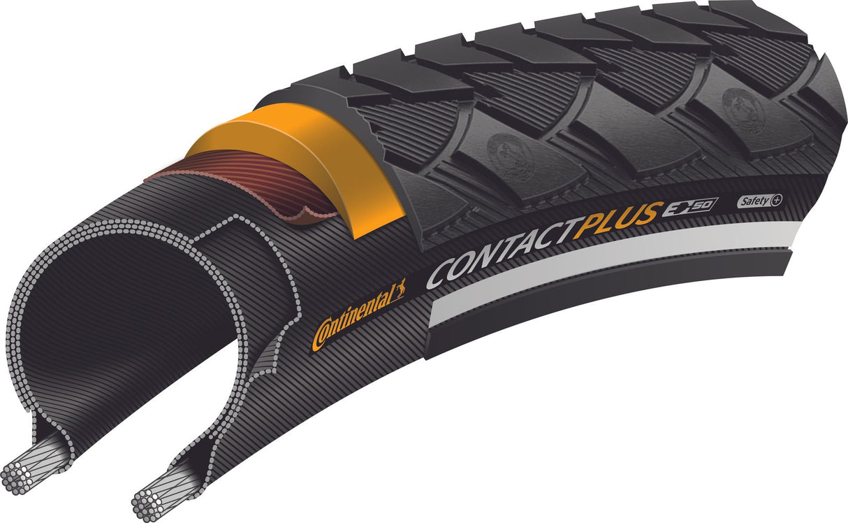 Continental Contact Plus 27.5x1.5 Bike Road Tyre