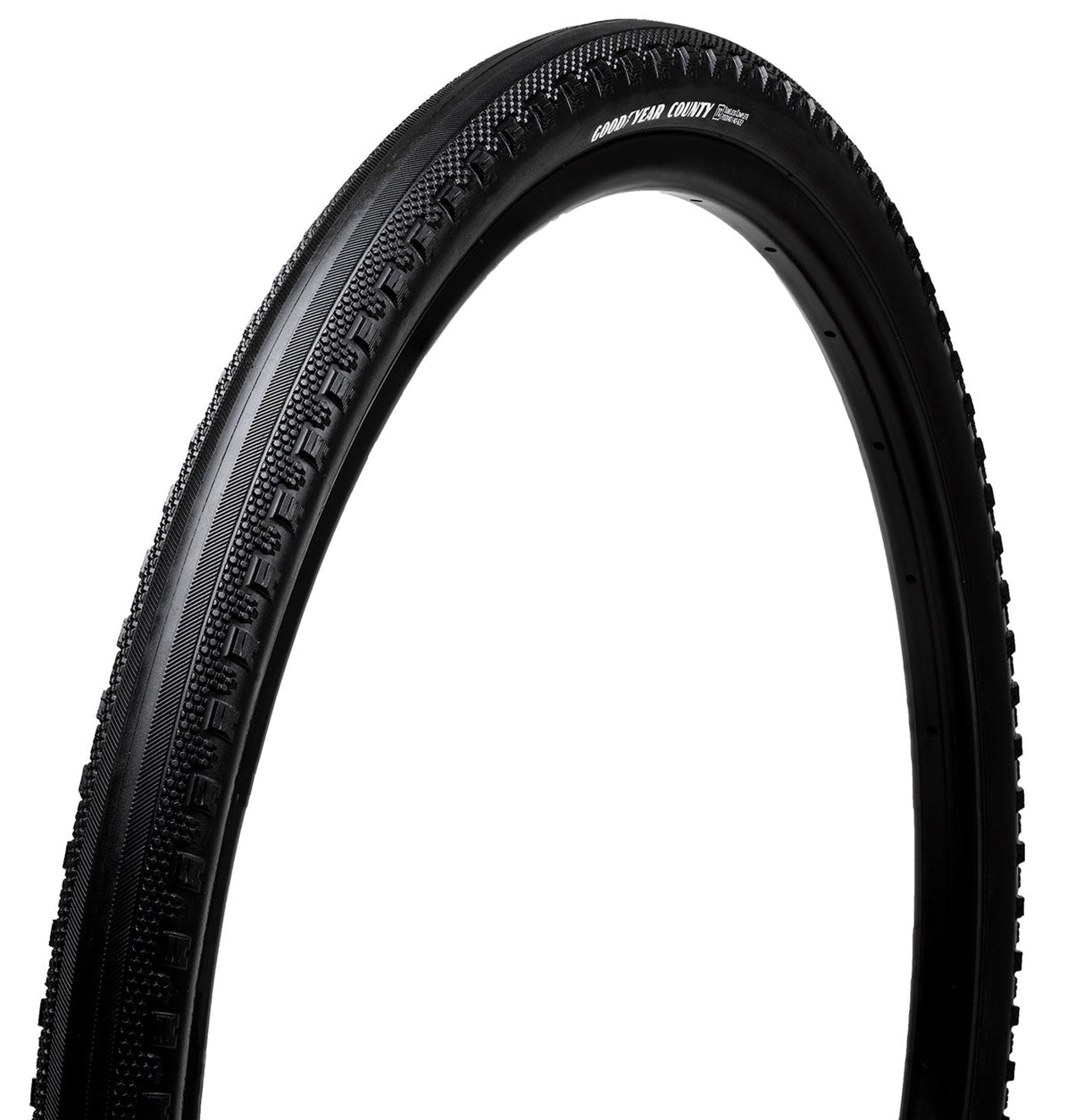 Goodyear County Tubeless Ready 700x40 Black - Folding Tyre