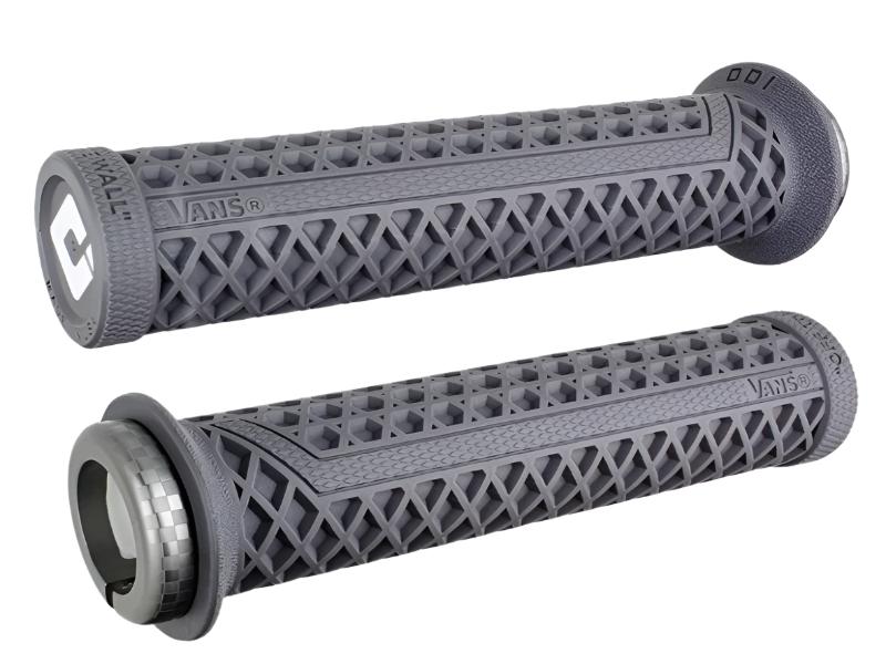ODI Mtb Bmx Vans Lock On Grip V2.1 Graphite W/ Grey Checker