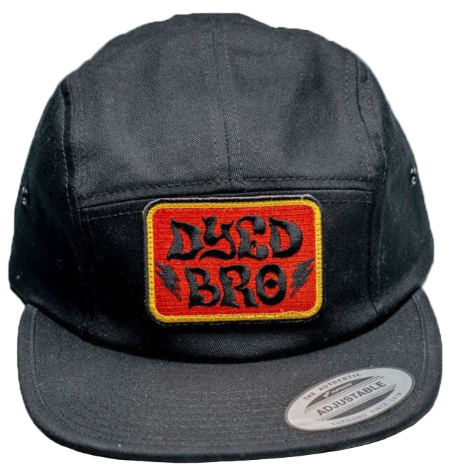 DYEDBRO Jockey Logo Hat Black OSFA