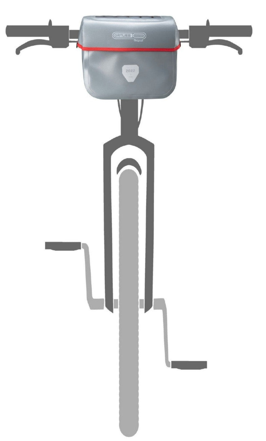ORTLIEB ULTIMATE ORIGINAL HANDLEBAR BAG ALU GREY