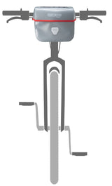 ORTLIEB ULTIMATE ORIGINAL HANDLEBAR BAG ALU GREY