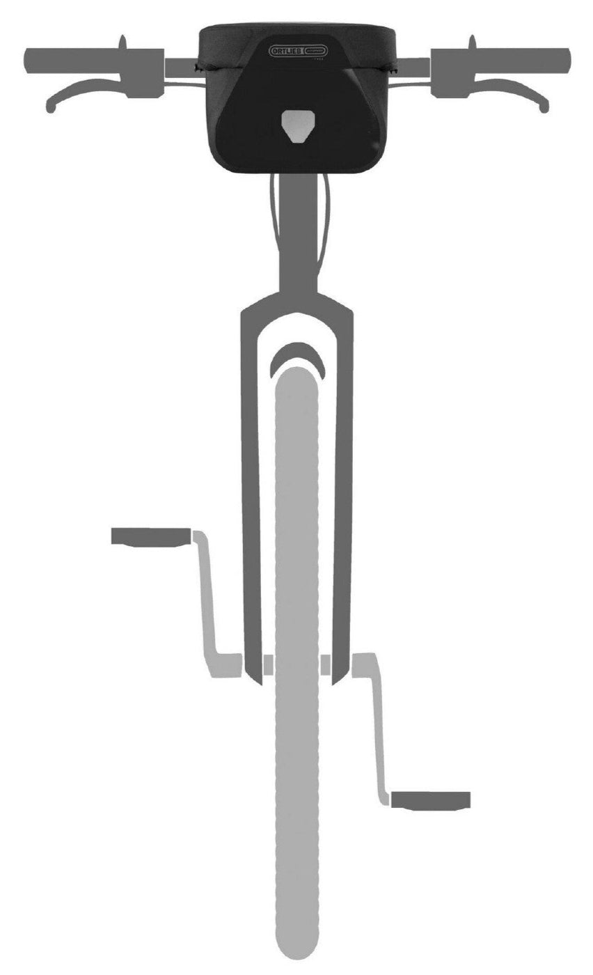 ORTLIEB ULTIMATE6 FREE  HANDLEBAR BAG  (MOUNT REQ.)