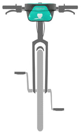ORTLIEB ULTIMATE6 FREE LAGOON HANDLEBAR BAG (MOUNTING-SET REQ.)