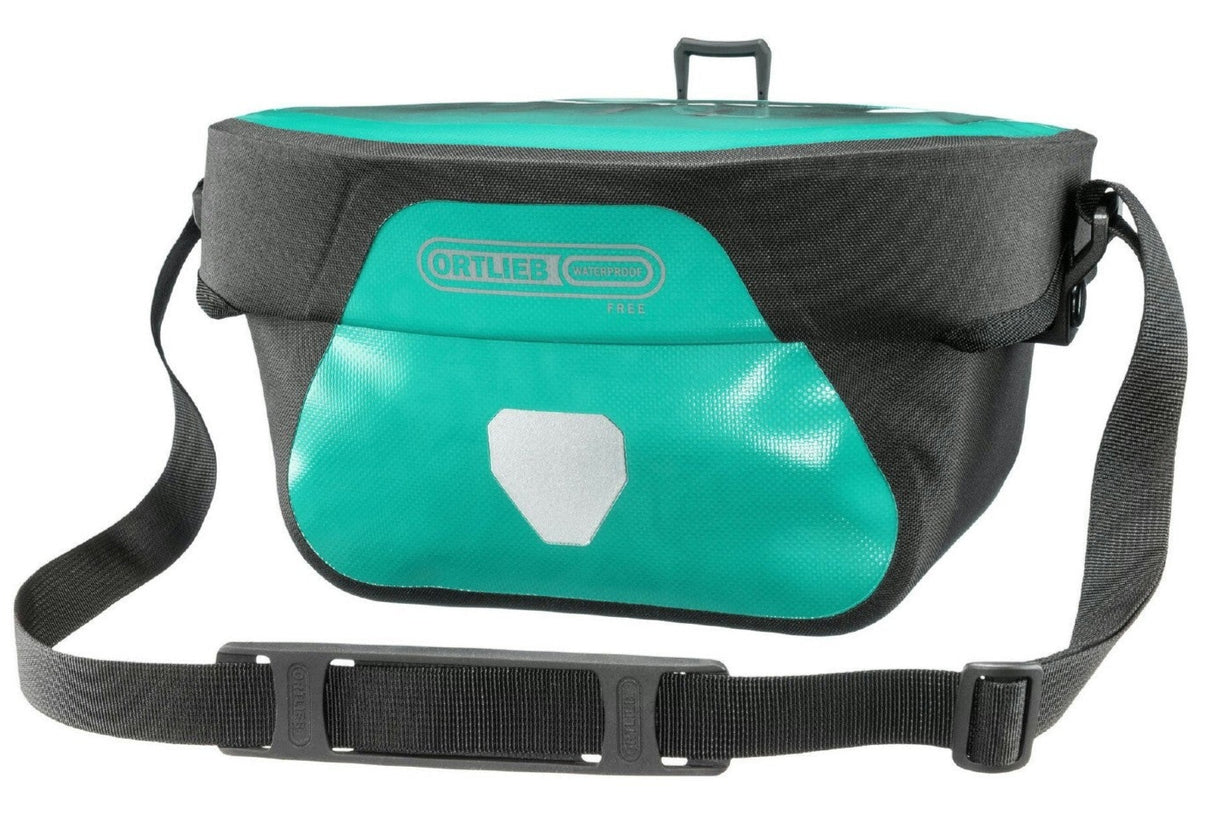 ORTLIEB ULTIMATE6 FREE LAGOON HANDLEBAR BAG (MOUNTING-SET REQ.)