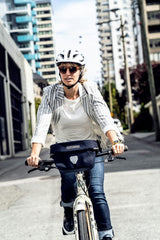 ORTLIEB ULTIMATE6 URBAN INK HANDLEBAR BAG  (MOUNTING-SET REQ.)