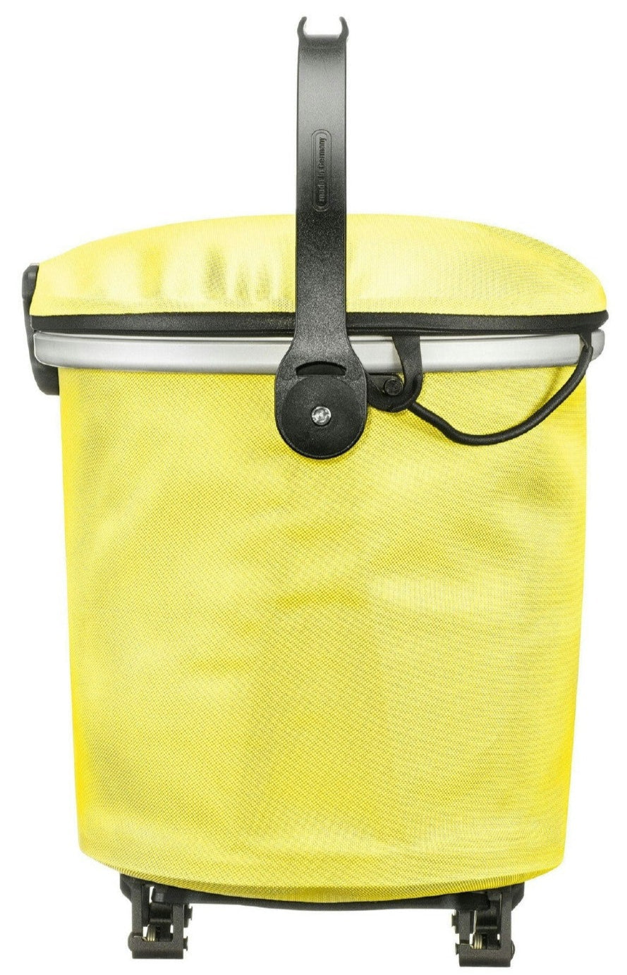 ORTLIEB UP-TOWN RACK CITY HANDLEBAR BAG / BIKE BASKET LEMON SORBET 